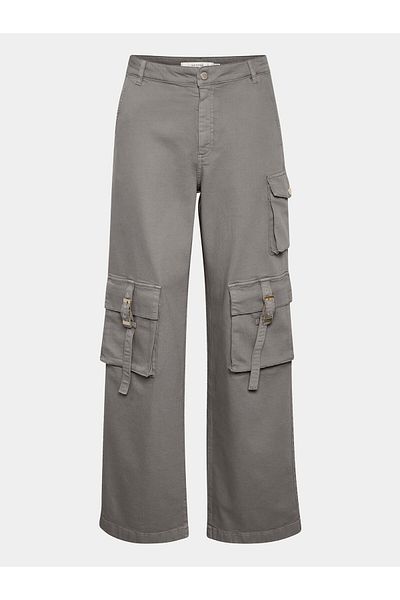 Gestuz Women's Fabric Trousers 10908720 Gray