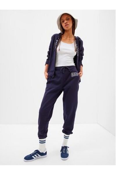 GAP Pantaloni de trening pentru femei 463492 bleumarin