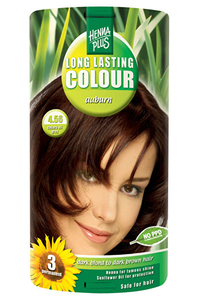 Hennaplus Vopsea de par permanenta Hennaplus fara parabeni Long Lasting Colou...