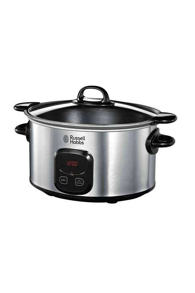 RUSSELL HOBBS Slow cooker Russell Hobbs MaxiCook 22750-56 6L 3 settings Removable pot Digital control Stainless steel