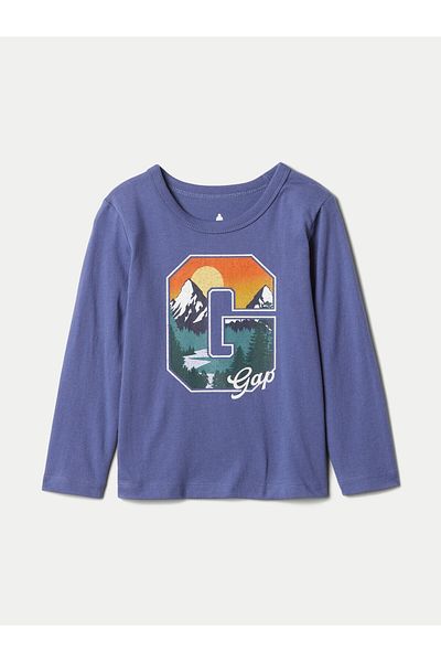 GAP Bluză unisex pentru copii 515126-03 Albastră