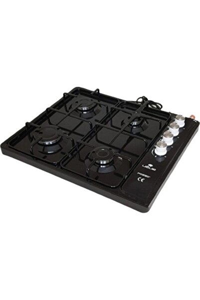 UğurKatmer Gaz Emniyetli Doğalgazlı Set Üstü 4 Gözlü Ocak Çakmaklı
