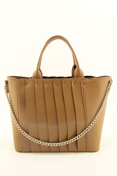 HNB Women's Tan Medium Size Shoulder Bag