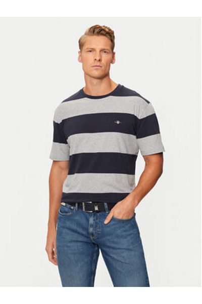 Gant Men's T-Shirt 2003203 Gray