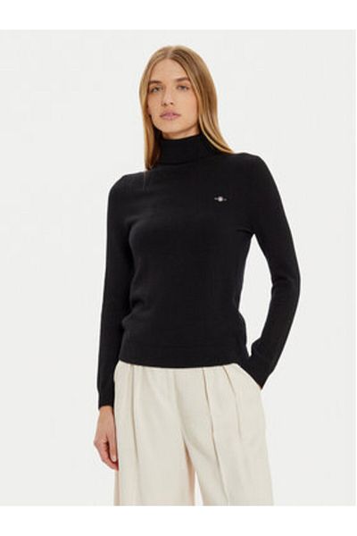Gant Pulover cu guler înalt pentru femei 4805263 negru