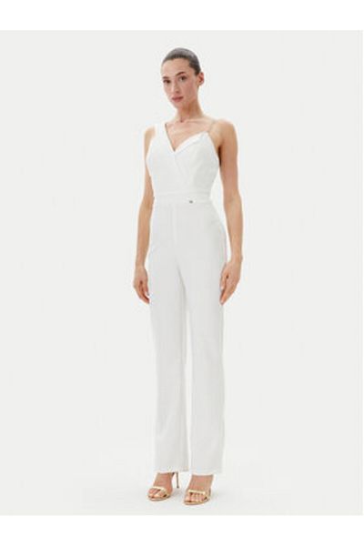 RINASCIMENTO Women's Jumpsuit CFC0019922002 White