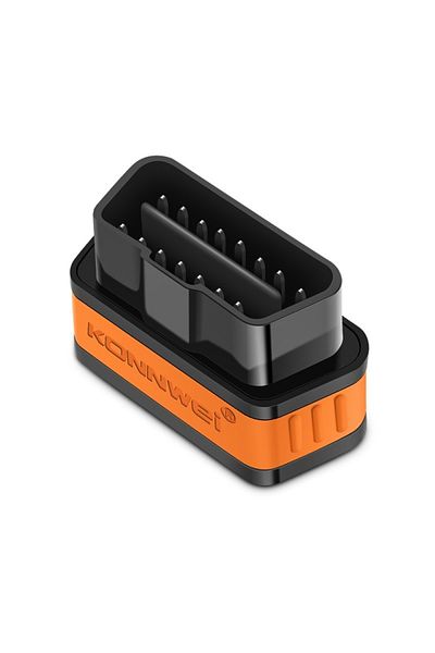 OEM OBD2 car diagnosis KONNWEI KW901, Bluetooth 5.0, Android and iOS orange