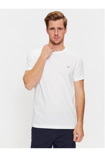 Gant Tricou bărbătesc 2003185 alb