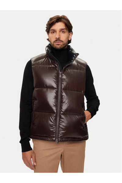 SAVE THE DUCK Men's Vest D81382U-LUCK19 Brown
