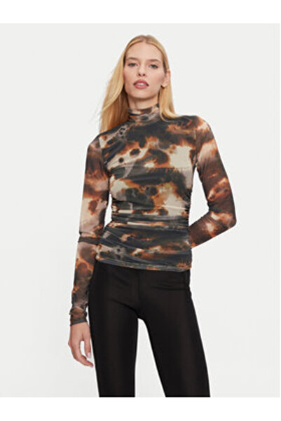 Gestuz Bluză de damă 10909457 Maro