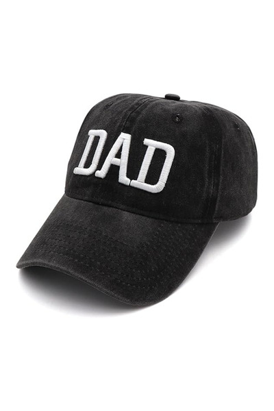 Tresore Șapcă de baseball neagră imprimată cu broderie MOM & DAD / Pălărie brodata pentru mamă și tată / Pălărie pentru cuplu pentru mama și tată
