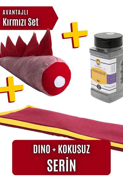 pawdaz Advantageous Red Set (COOL - DINO - ODORLESS)