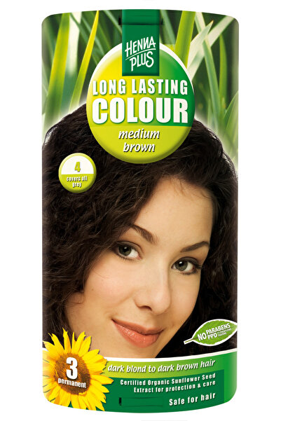 Hennaplus Vopsea de par permanenta Hennaplus fara parabeni Long Lasting Colou...