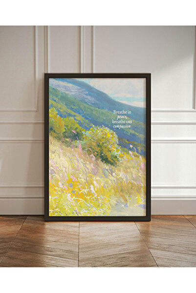 Vetro Design Αφίσα με κορνίζα με ηρεμία και φιλικότητα