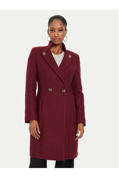 RINASCIMENTO Women's Wool Coat CFC0120109003 Burgundy