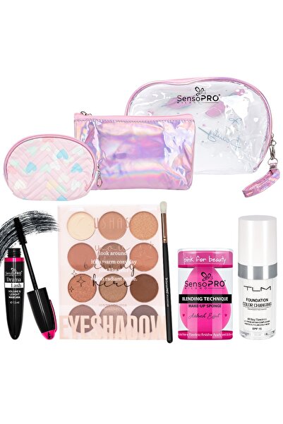 SensoPRO Milano Set de machiaj esențial pentru călătorie + CADOURI