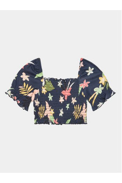 Roxy Girl Blouse ERGKT03222 Navy Blue