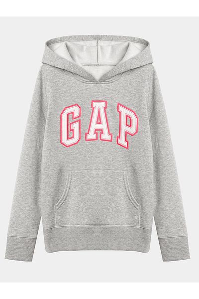 GAP gap Girl Sweatshirt 849381 Gray