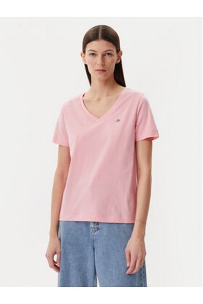 Gant Women's T-Shirt 4200750 Pink