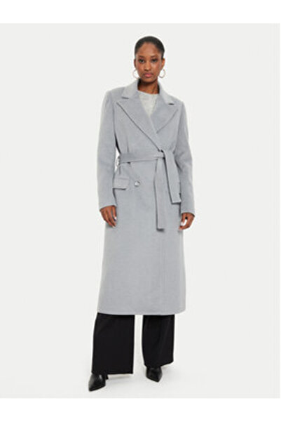 RINASCIMENTO Palton de lână pentru femei CFC0120154003 Gri