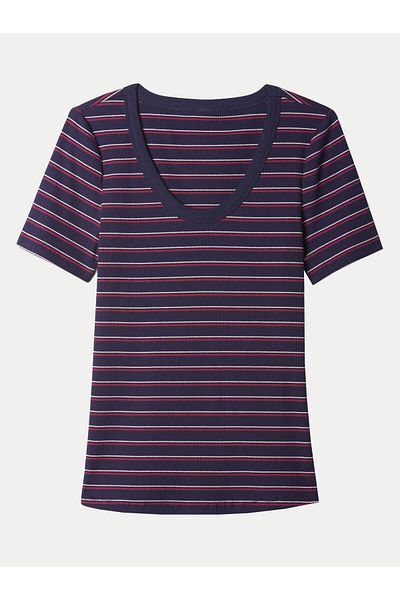 GAP Tricou damă 541064-02 bleumarin
