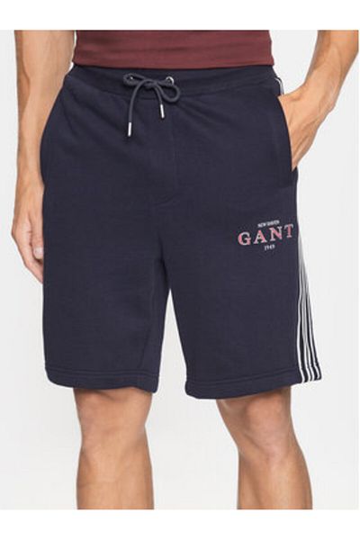 Gant Men's Sports Shorts 2009019 Navy Blue