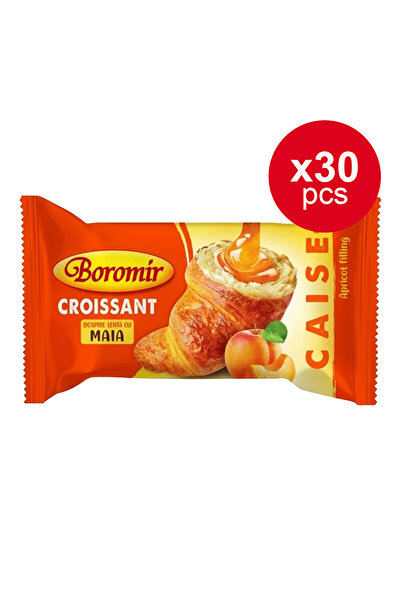 Boromir Croissant cu cremă de caise 60gr x 30buc