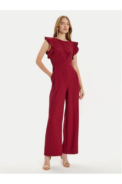 RINASCIMENTO Women's Jumpsuit CFC0119758003 Burgundy