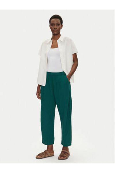 GAP Women's Fabric Trousers 713952-04 Green