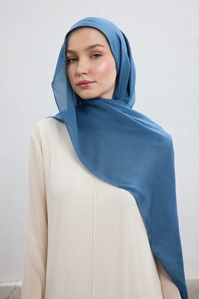 Qef Indigo Modal Shawl