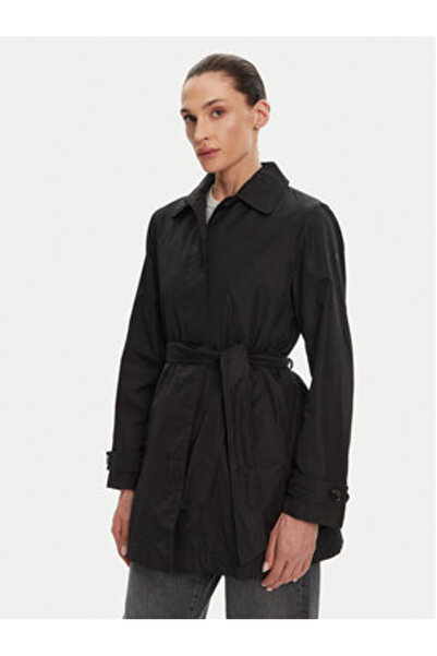 Geox Women's Trench Coat W5520N-T3111 Black