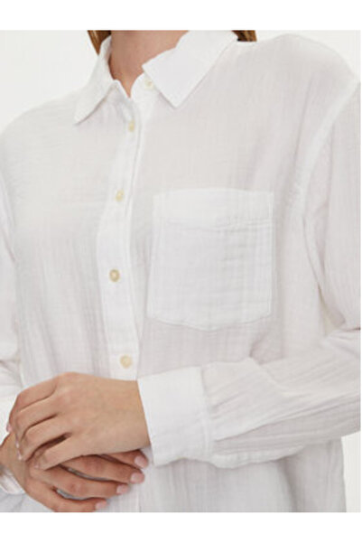 GAP Cămașă de damă 885282 Alb