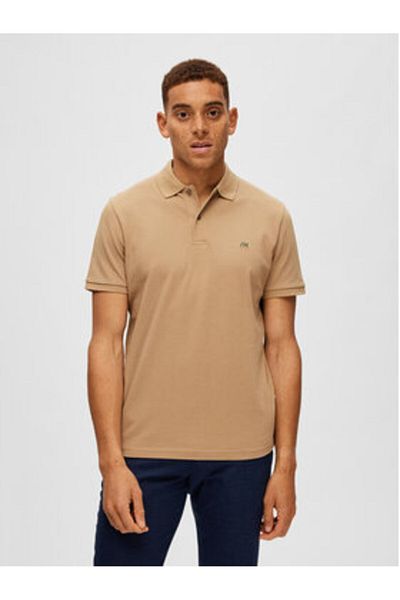 Selected Homme Polo bărbătesc 16087839 bej