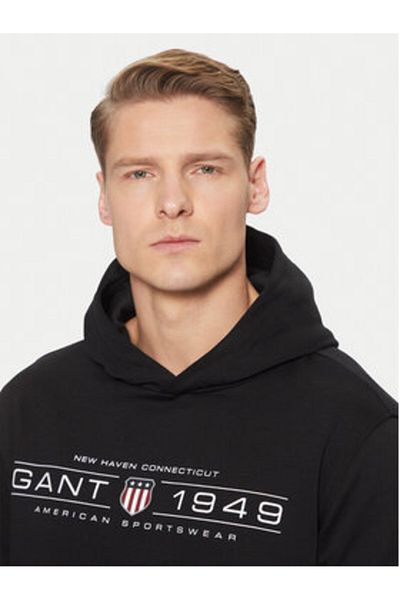 Gant Mens Sweatshirt 2044014 Black