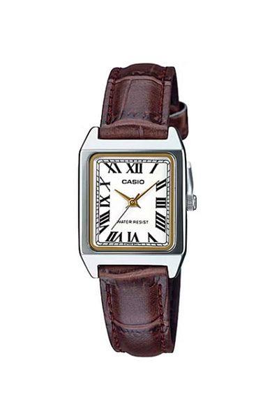 Casio Women's Leather Analog Wrist Watch