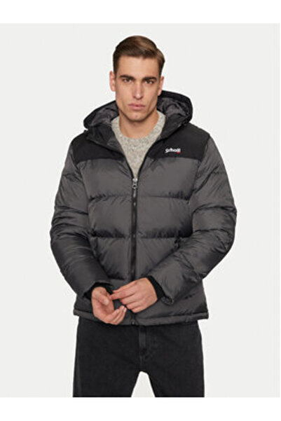 Schott NYC Mens Winter Jacket UTAH2 Grey