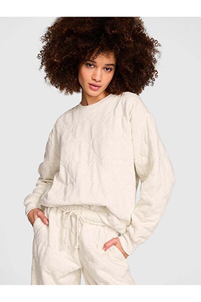 PINK Ivy Crew Klasik Sweatshirt