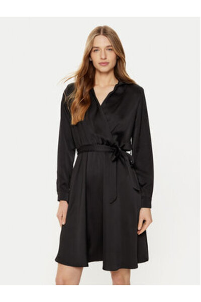 RINASCIMENTO Rochie tip cămașă pentru femei CFC0121838003 Negru
