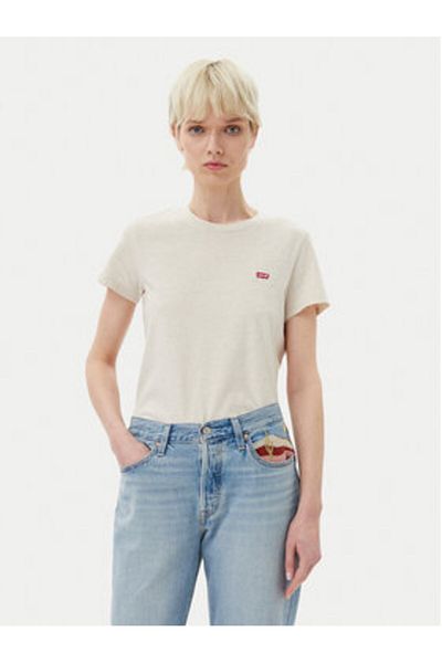 Levi's levi s Women's T-Shirt 39185-0363 Ecru