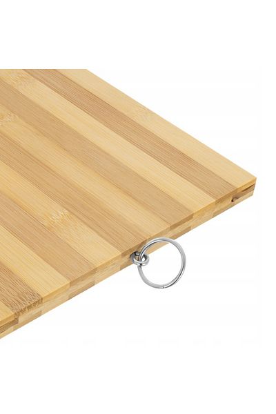 zola Bamboo chopping board, with hangers, 40×29 cm