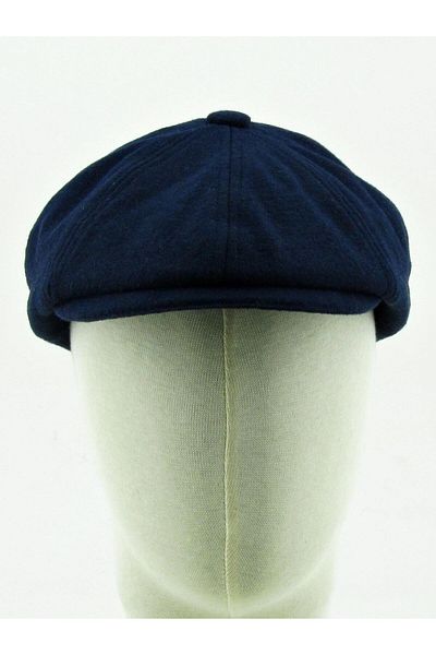 Takı Dükkanı Мъжка черна шапка Baretta Beckham Peaky Blinders Hat Cp231