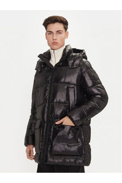 SAVE THE DUCK Jachetă de iarnă pentru bărbați D40292M-LUCK19 Negru