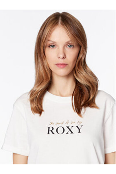 Roxy Women's T-Shirt ERJZT05490 White