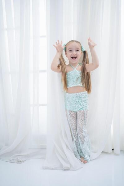 mon icone Water Green Glitter Set