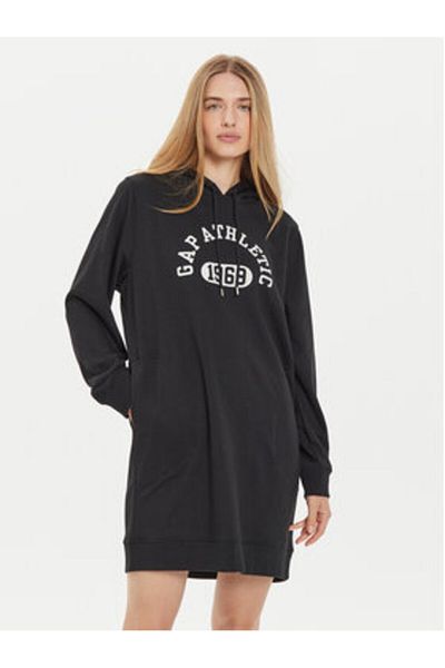 GAP Rochie tricotată pentru femei 498949-03 Negru