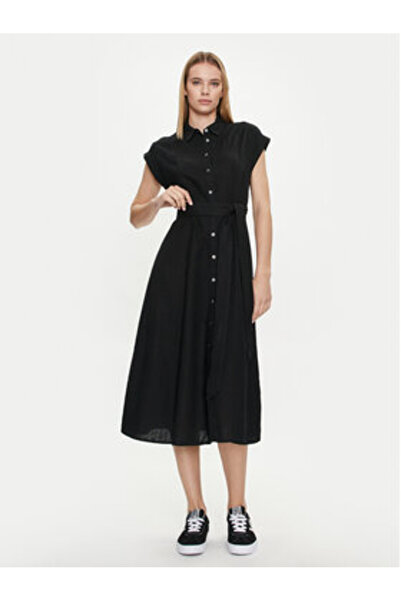 GAP Women's Shirt Dress 857655 Black