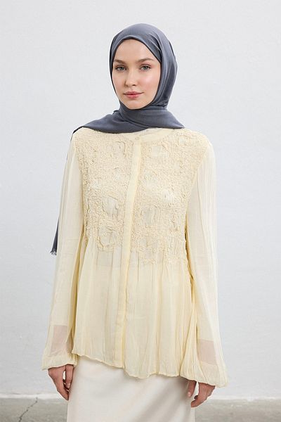 Qef Anthracite Modal Shawl