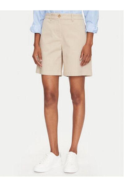 Gant Women's Fabric Shorts 4020119 Beige