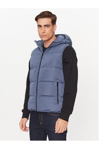 Geox Men's Vest M3628E-T2965 Blue