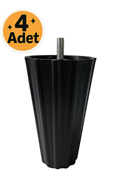 Moda Power MODA Vazo 12 Cm Mobilya Baza Koltuk Puf Silindir Ayak Kanepe Ayağı...